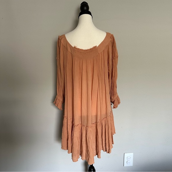 *FREE PEOPLE* Peach See Ya There - Picture 5 of 8